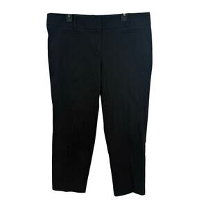 The Loft Marisa Fit Black crop Pant 14